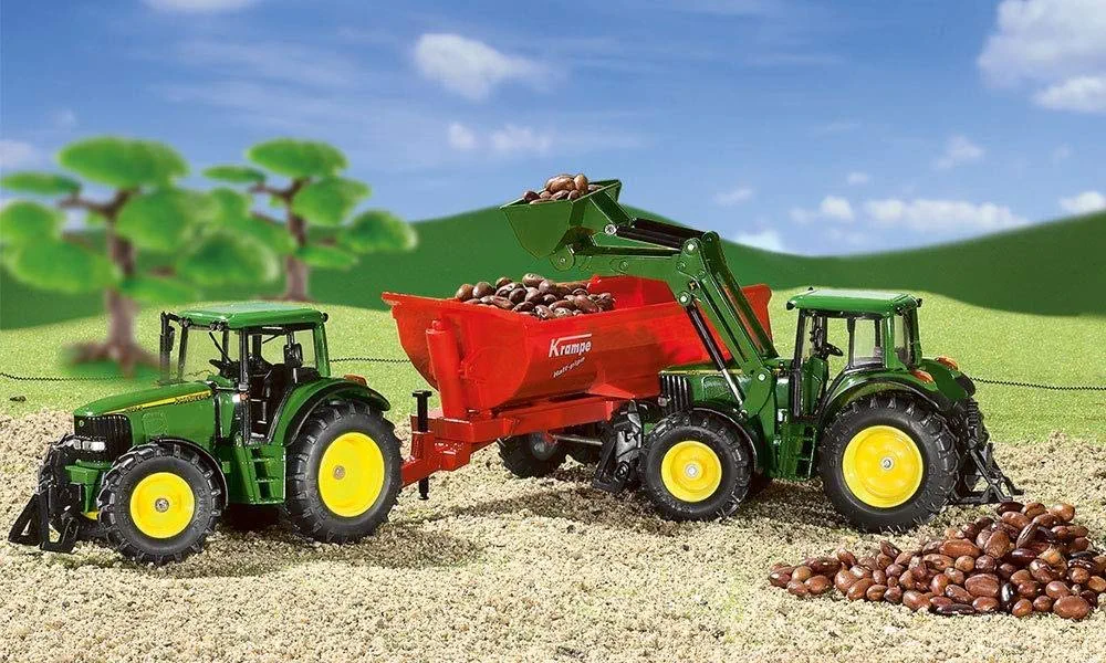 SIKU 1:32 JOHN DEERE TRACTOR with FRONT LOADER - Image 3