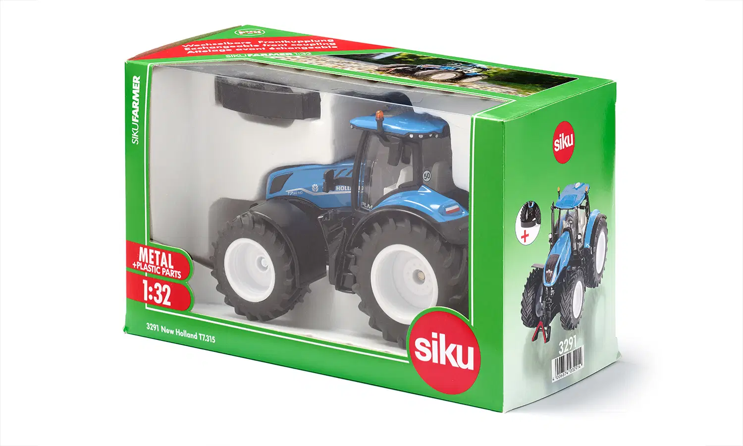 SIKU 1:32 NEW HOLLAND T7.315 HD TRACTOR - Image 4