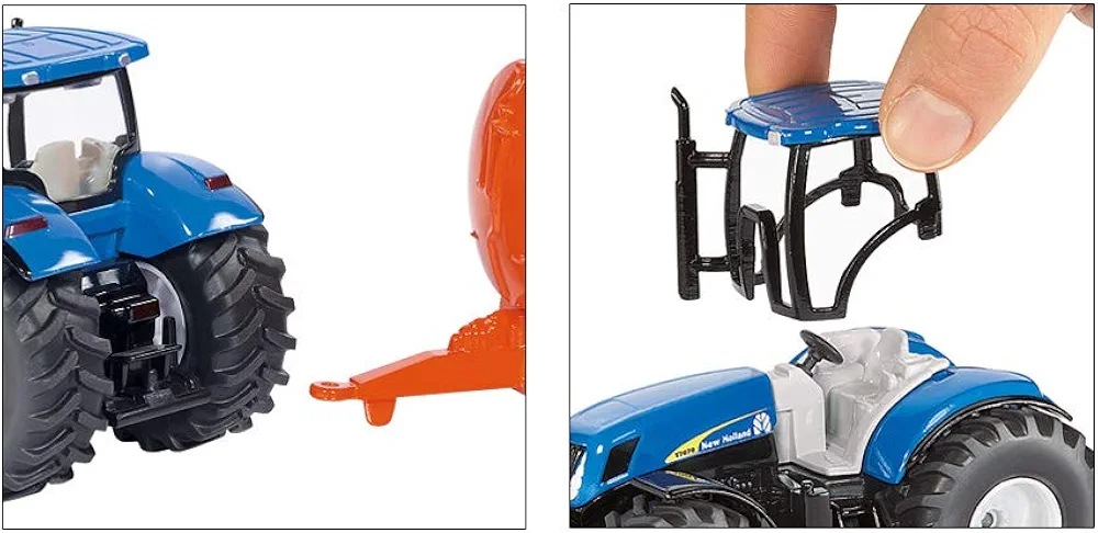 SIKU 1:50 NEW HOLLAND with SINGLE AXLE ABBEY TANKER - Image 2