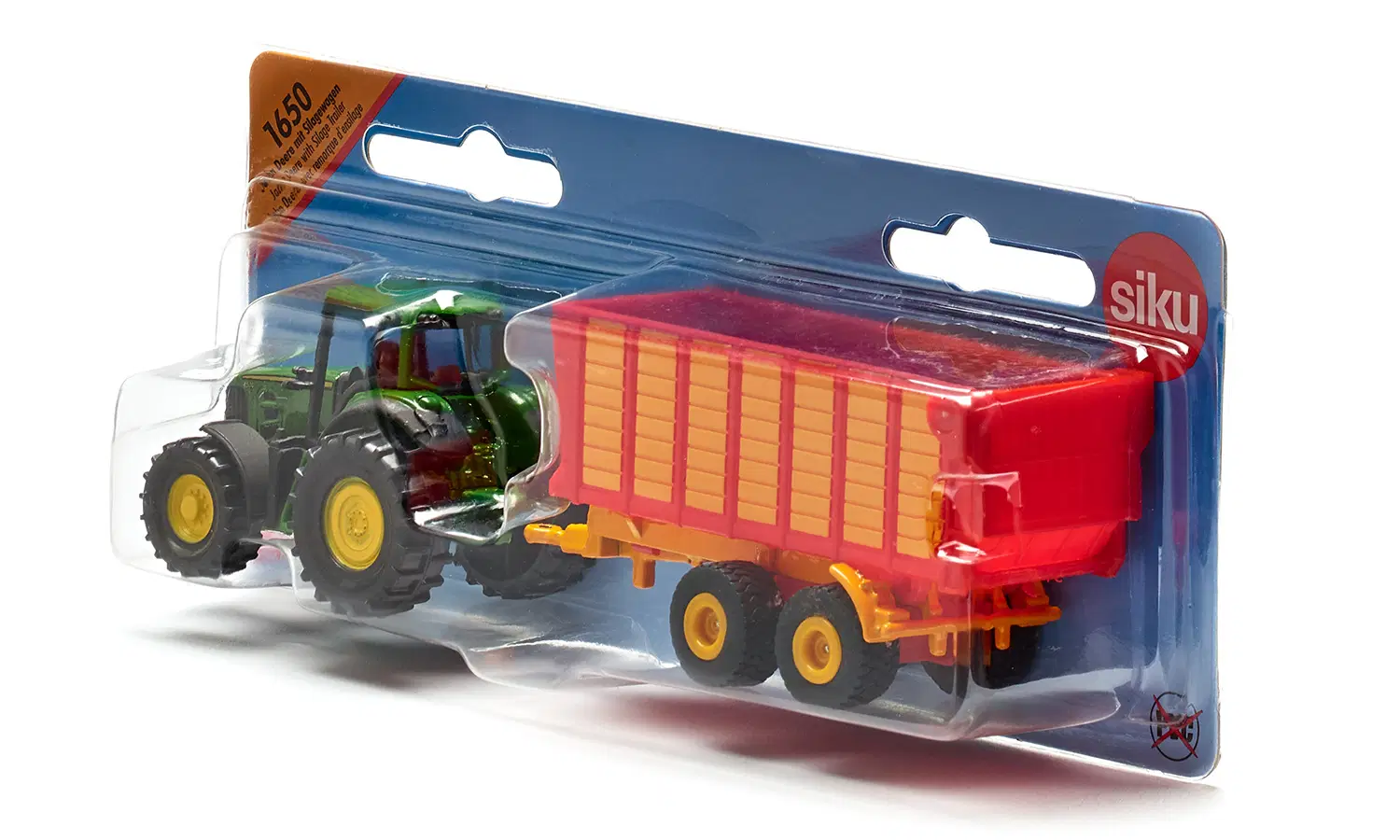 SIKU 1:87 CLAAS with SILAGE TRAILER - Image 3