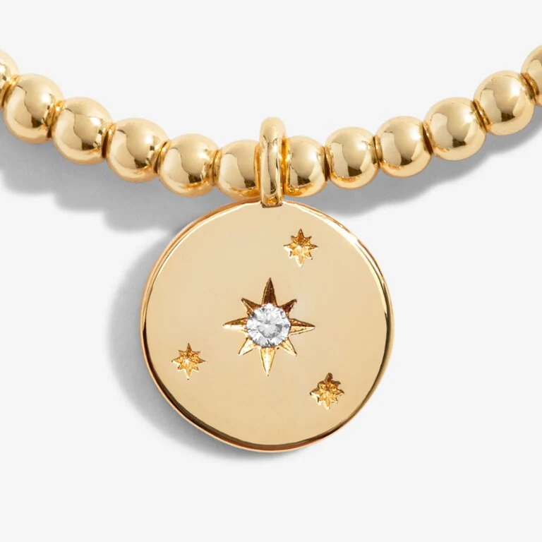 Joma A Little 'Live In The Moment' Bracelet In Gold Plating - Image 2
