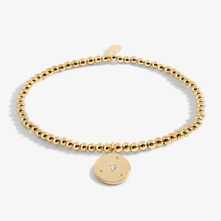 Joma A Little 'Live In The Moment' Bracelet In Gold Plating - Image 3
