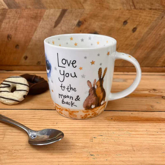 Alex Clark Love You to the Moon and Back Mug