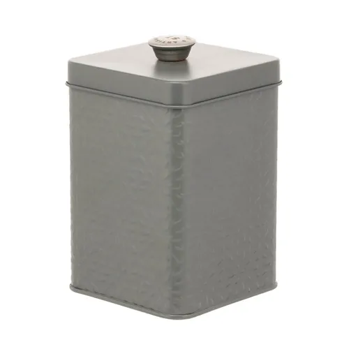 Artisan Street Embossed Storage Canister Smoke