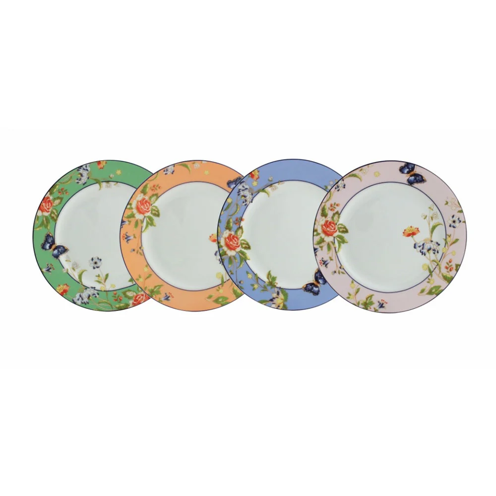 Aynsley Cottage Garden Plate x4 Mixed