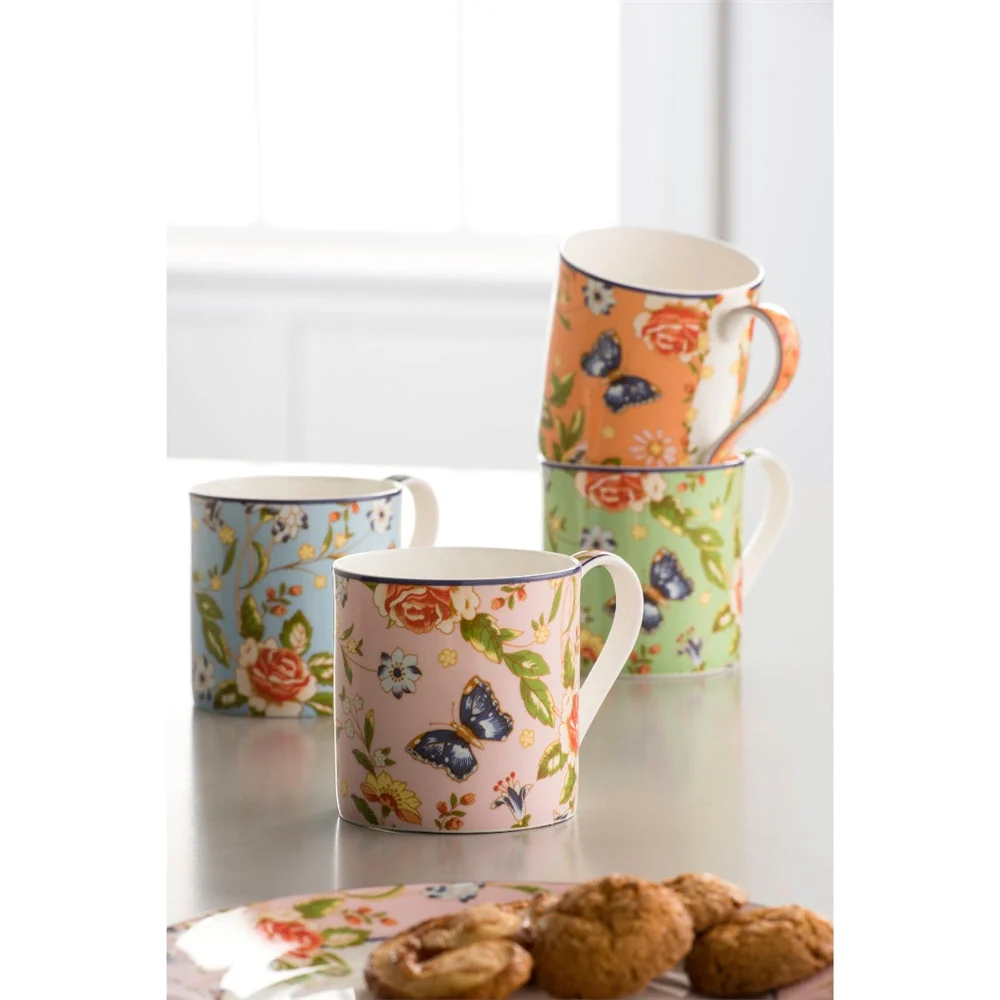 Aynsley Cottage Garden Windsor Mugs Set - Image 2