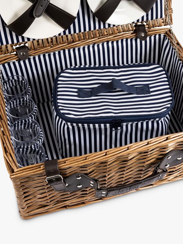Beau Three Rivers 4 Person Filled Luxury Picnic Basket / Hamper - Image 3