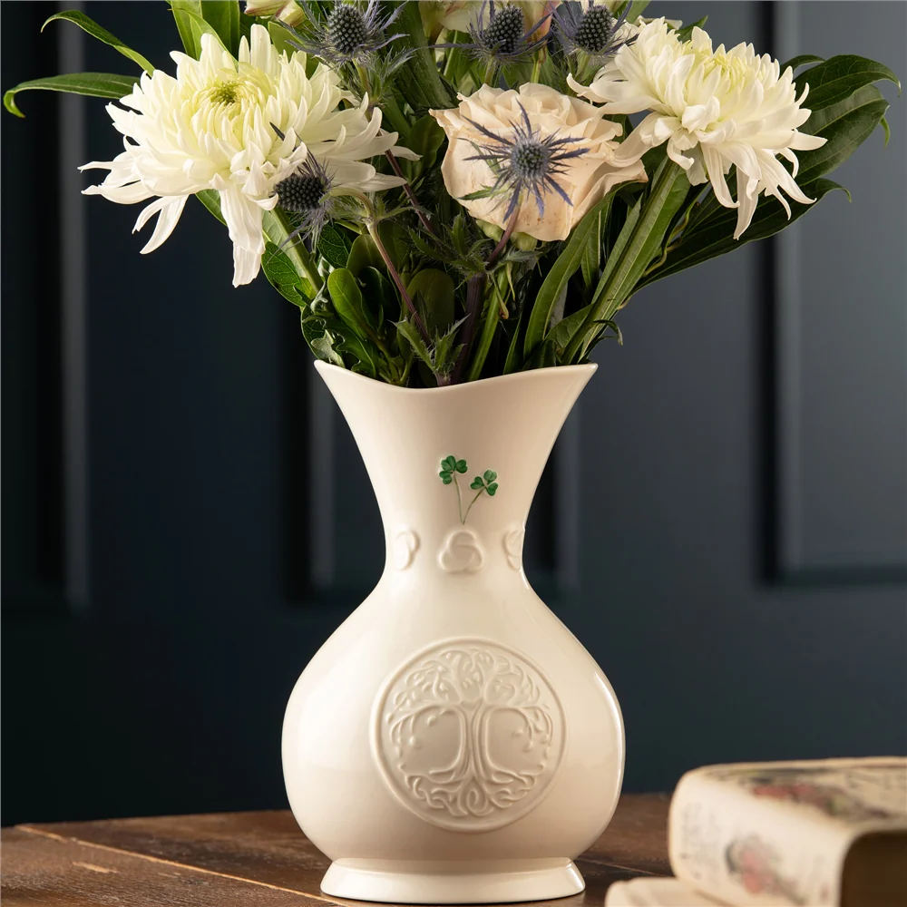 Belleek Classic Tree of Life Vase - Image 2