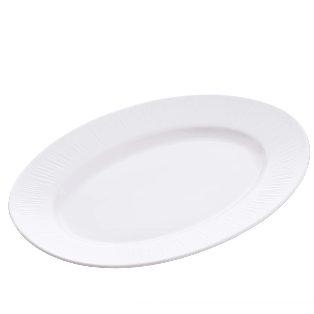 Belleek Living Erne Large Oval Platter