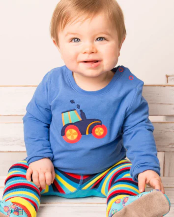 Blade and Rose Farmyard Tractor Top - 06-12 Months - Image 2