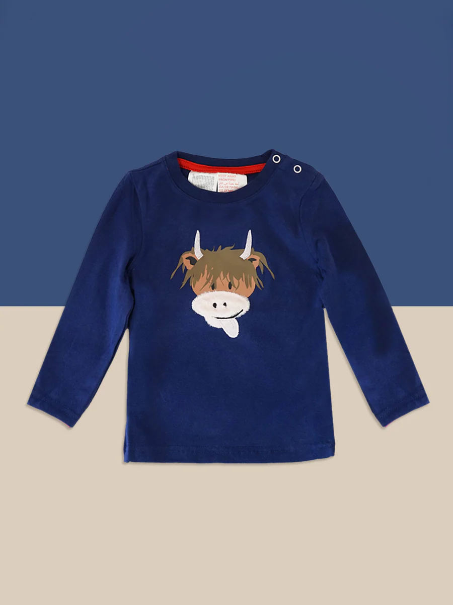 Blade and Rose Hamish Highland Cow Top - 1-2 Years