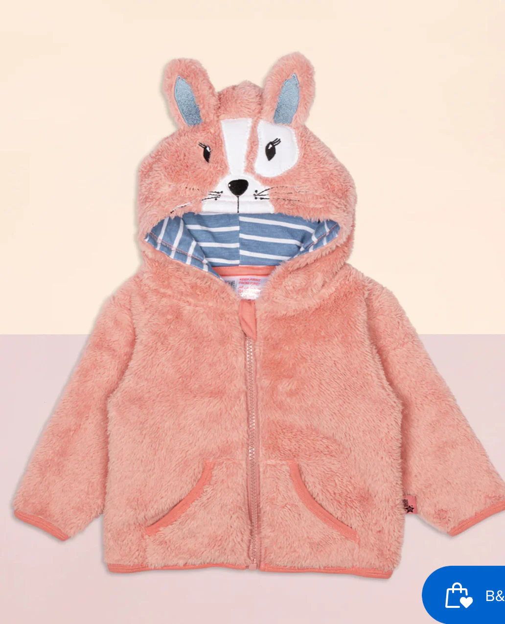 Blade and rose Mollie Rose the bunny design Hoodie 6-12 months
