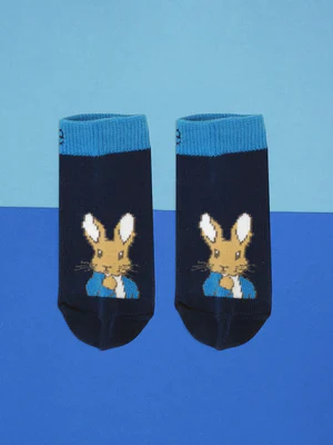 Blade and rose Peter rabbit navy socks 6-12months