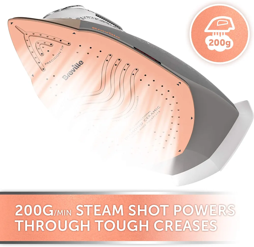 Breville Diamond Xpress Ceramic Steam Iron - Image 3