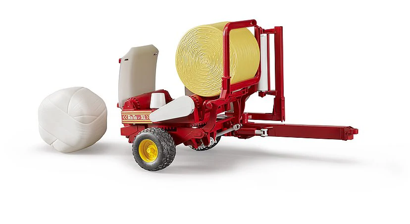 BRUDER ROUND BALE WRAPPER & BALES - Image 2