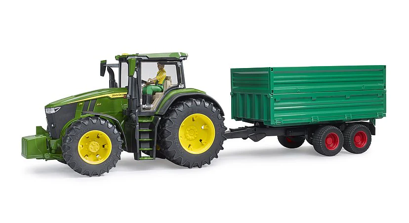 BRUDER TWIN AXLE TIPPING TRAILER - Image 5