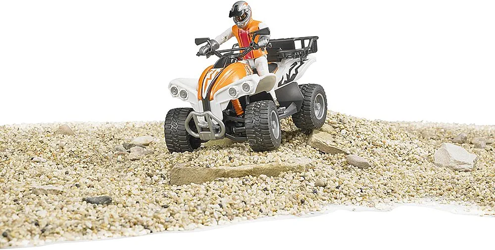 BRUDER bWORLD QUAD WITH DRIVER - Image 4