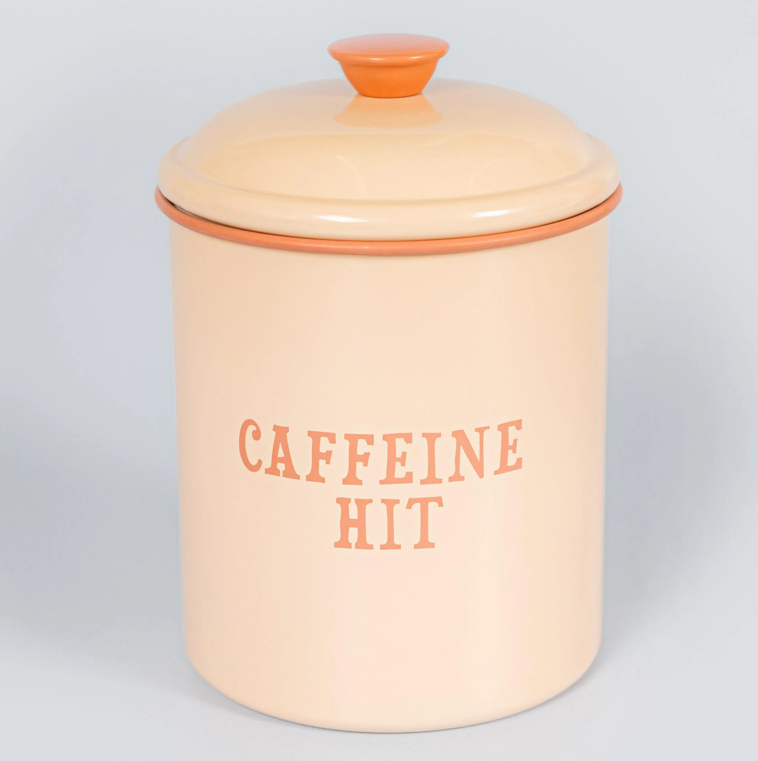 Captivate Yvonne Ellen Coffee Enamel Canister