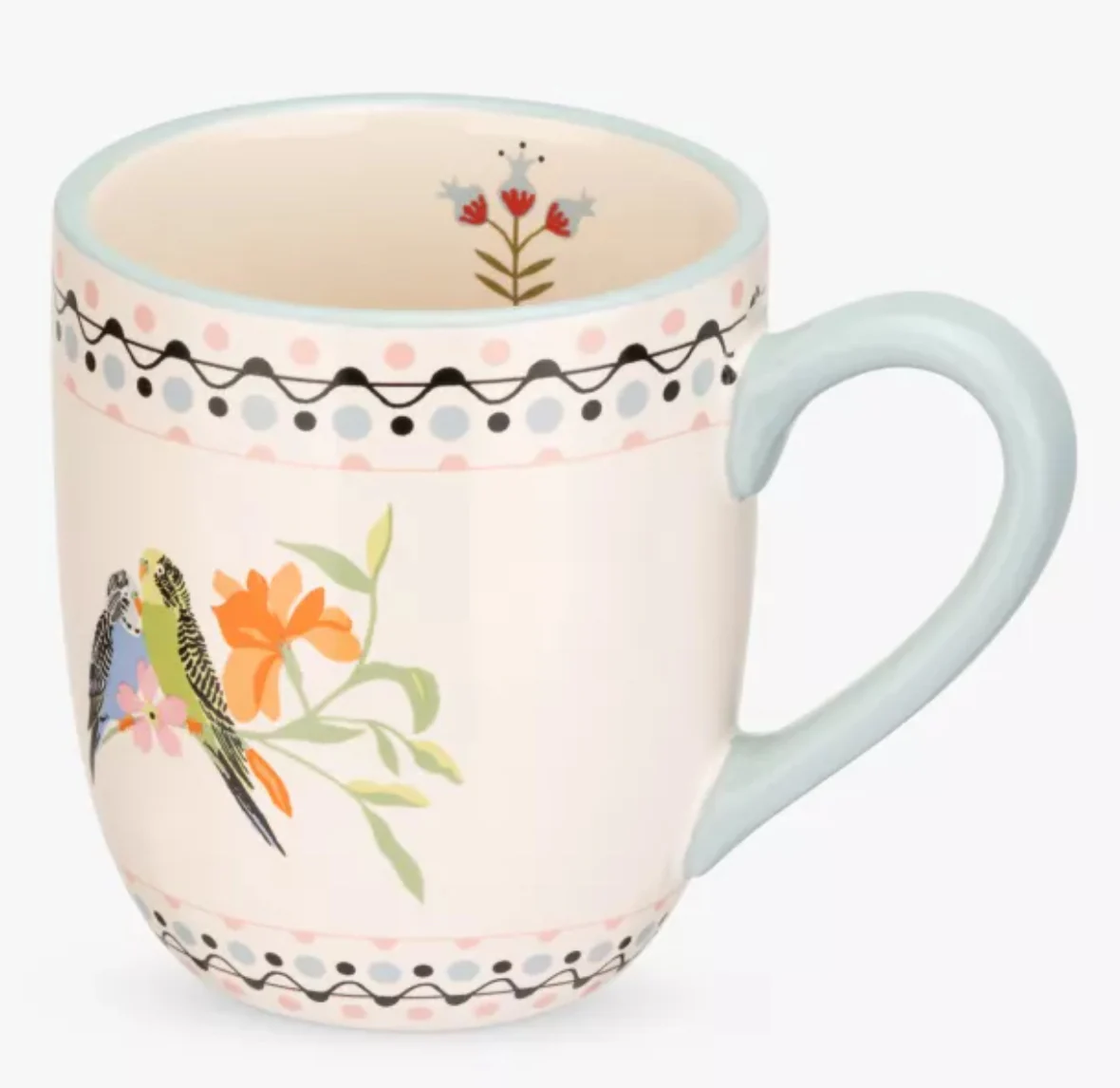 Cath Kidston Budgie Breakfast Mug