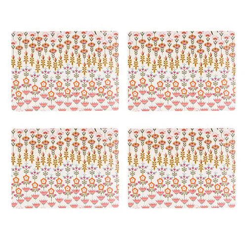 Cath Kidston Painted Table Rectangular Placemats 4PK