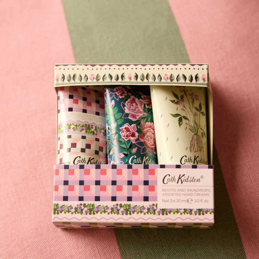 Cath Kidston Roots & Raindrops Assorted Hand Creams 3 x 30ml - Image 2