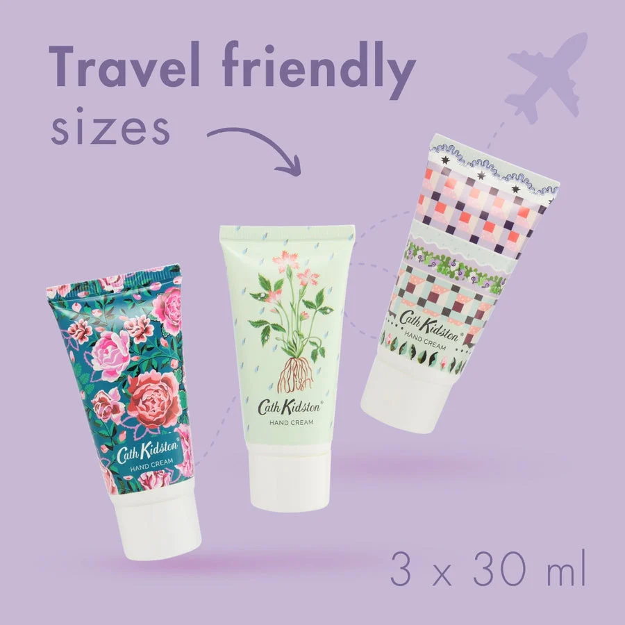 Cath Kidston Roots & Raindrops Assorted Hand Creams 3 x 30ml - Image 3