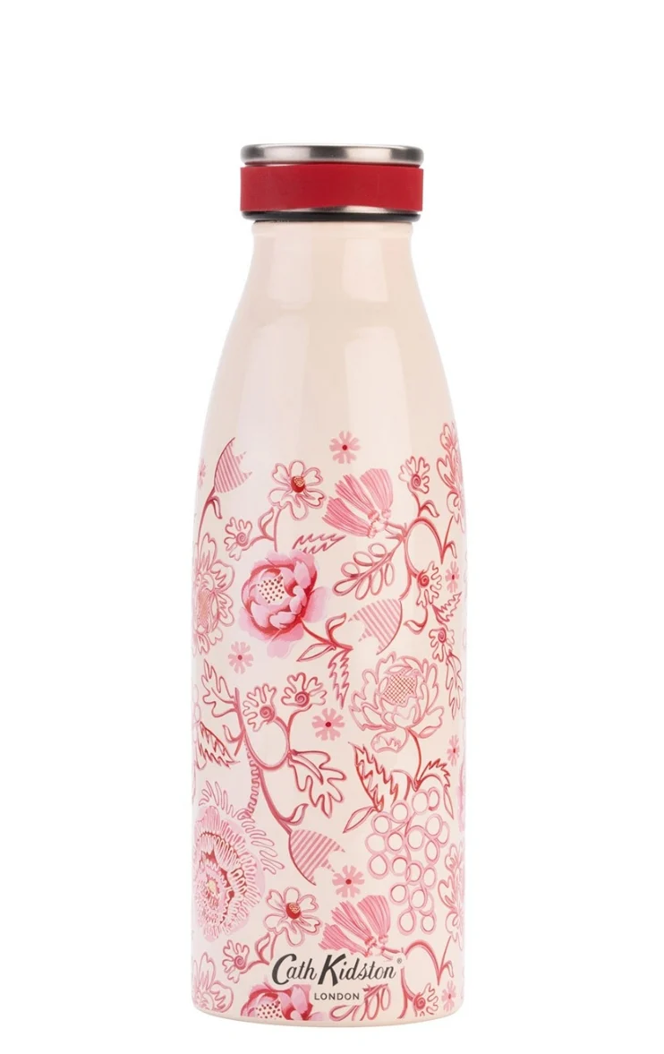 Cath Kidston Spitalfields Silk Stainless Steel Bottle 350ml