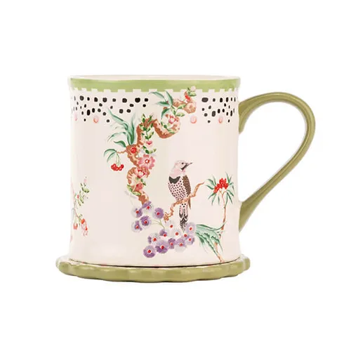 Cath Kidston Spring Birds Mug and Coaster Set - Image 2