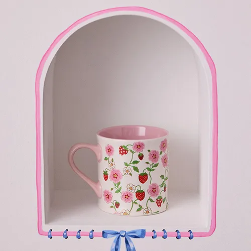 Cath Kidston Strawberry Cream Mollie Mug - Image 2