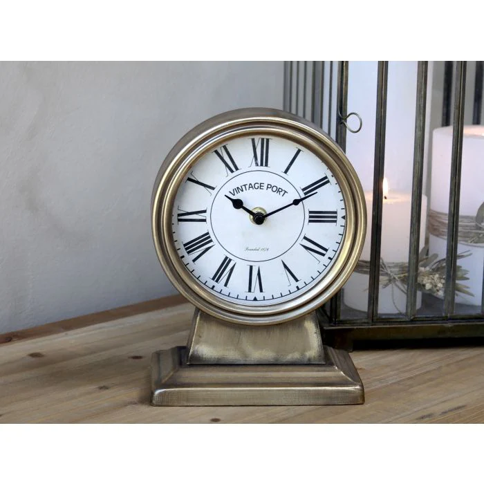 Chic Antique Table / Mantel Clock