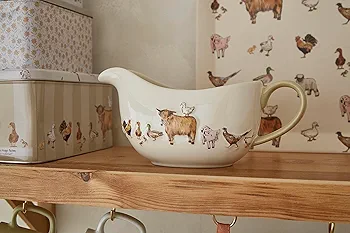 Cooksmart Buttercup Farm Cermaic Extra Large Gravy Boat - Image 2