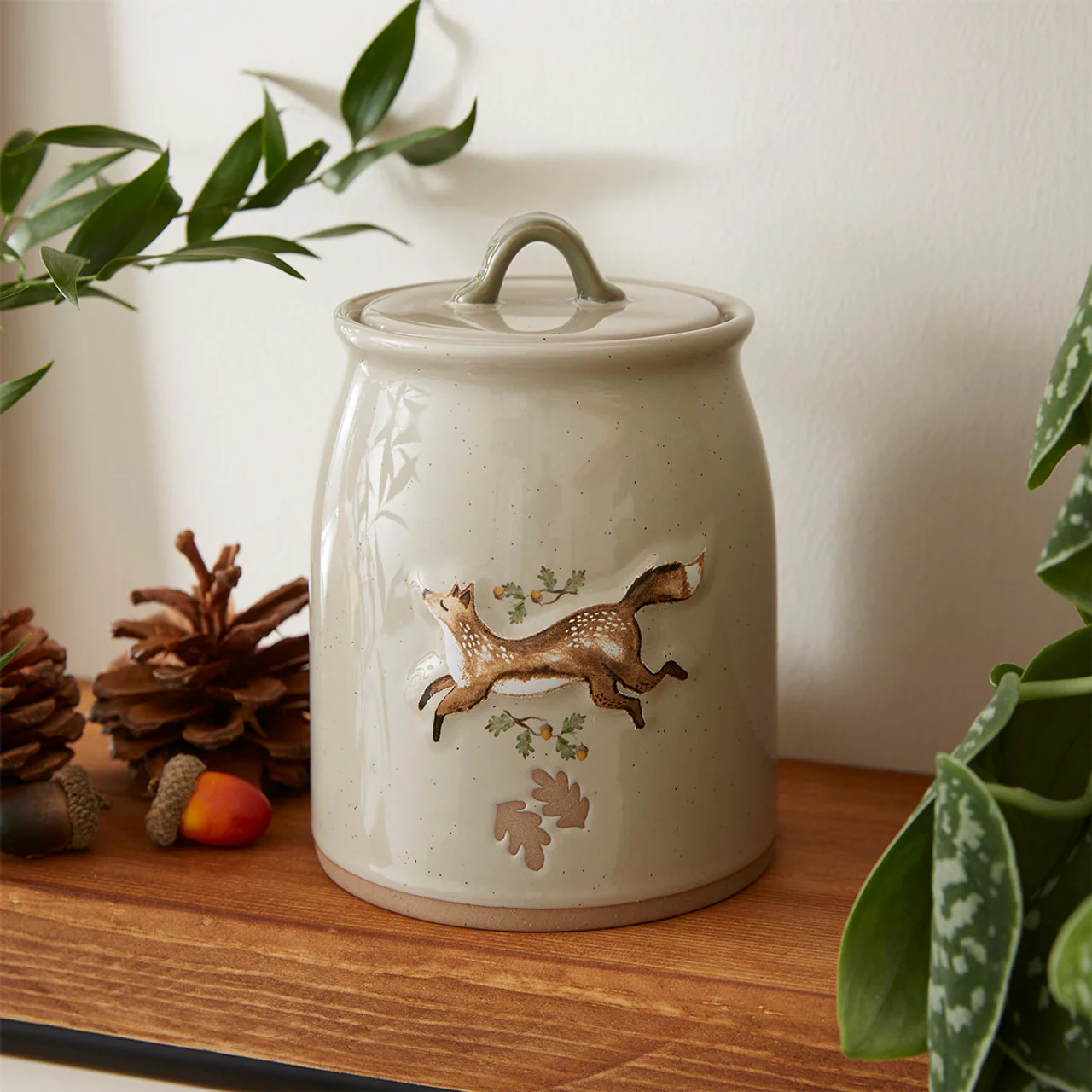 Cooksmart Forest Fable - Ceramic Canister (Fox) - Image 3
