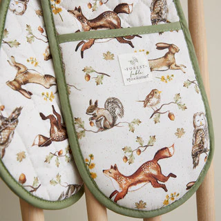 Cooksmart Forest Fable - Double Oven Glove - Image 3