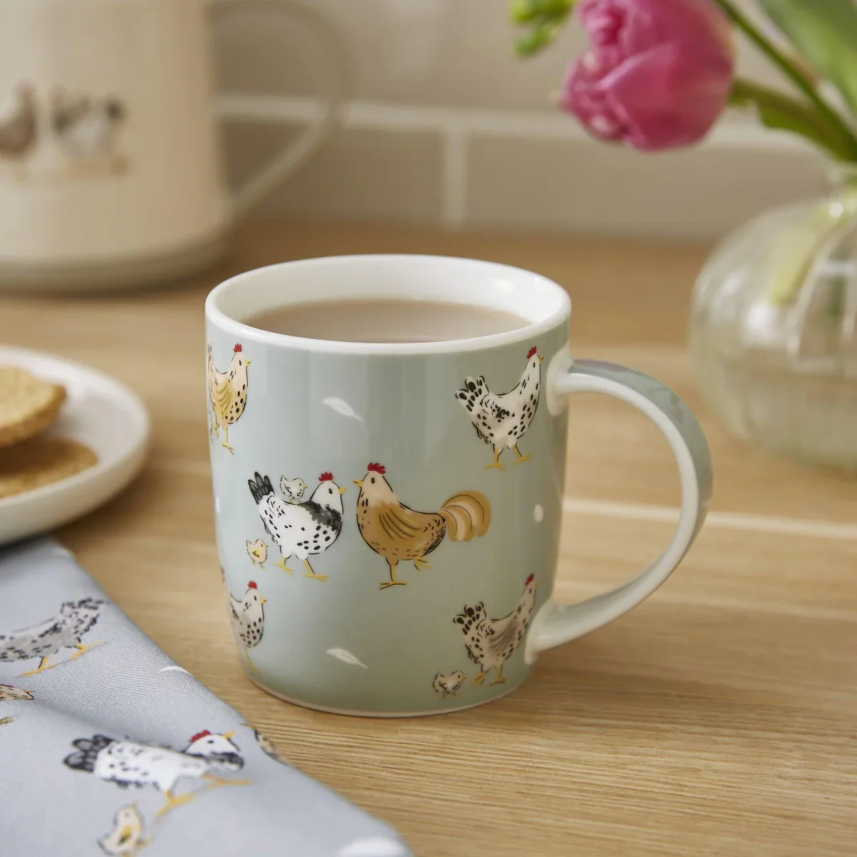 Cooksmart Hen House Lane Barrel Mug - Image 2