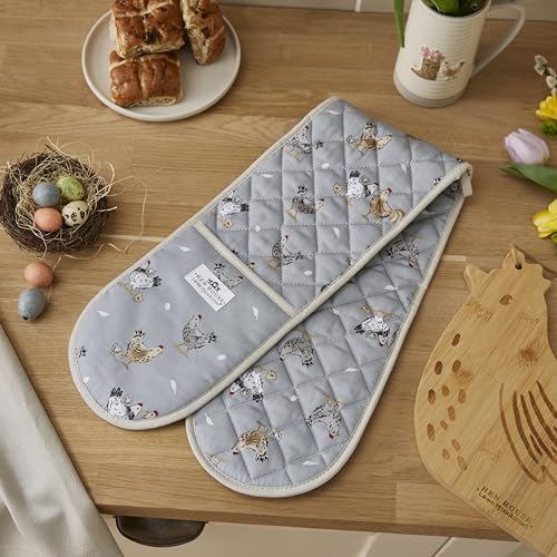 Cooksmart Hen House Lane Double Oven Glove - Image 3