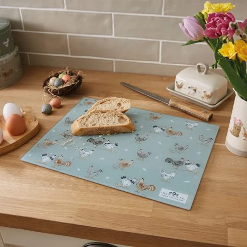 Cooksmart Hen House Lane Glass Worktop Saver - Image 2