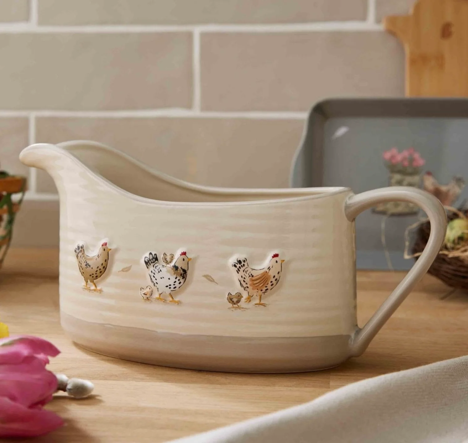 Cooksmart Hen House Lane Gravy Boat - Image 2