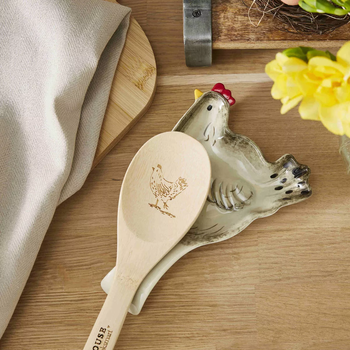 Cooksmart Hen House Lane Large Spoon Rest - Image 3