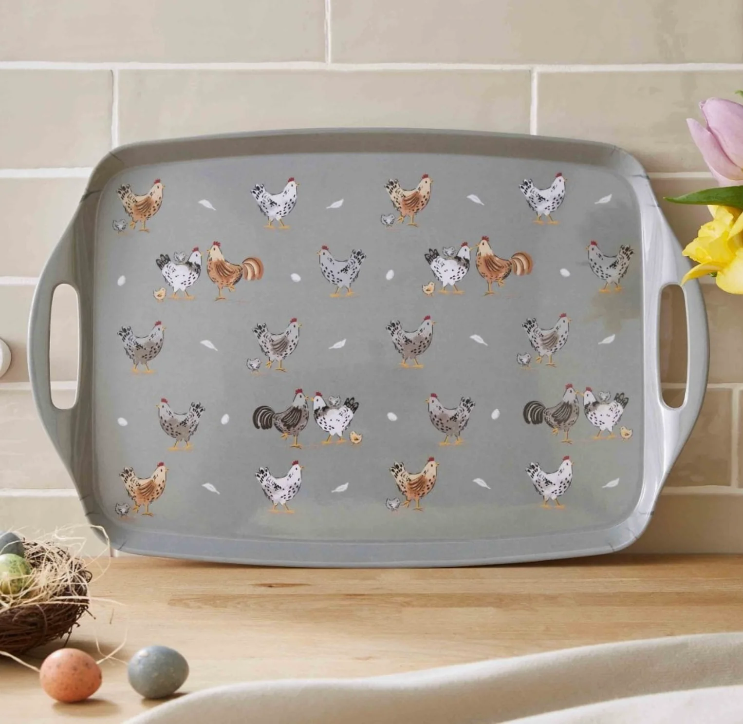 Cooksmart Hen House Lane Large Tray - Image 2