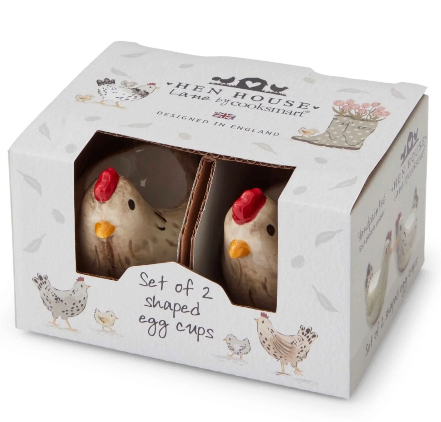 Cooksmart Hen House Lane Set of Two Eggcups - Image 2