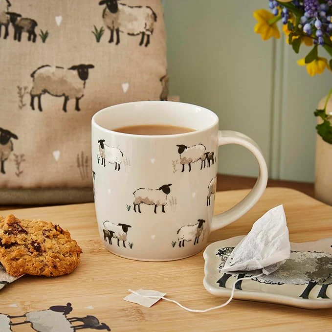 Cooksmart Highland Sheep Barrel Mug - Image 2