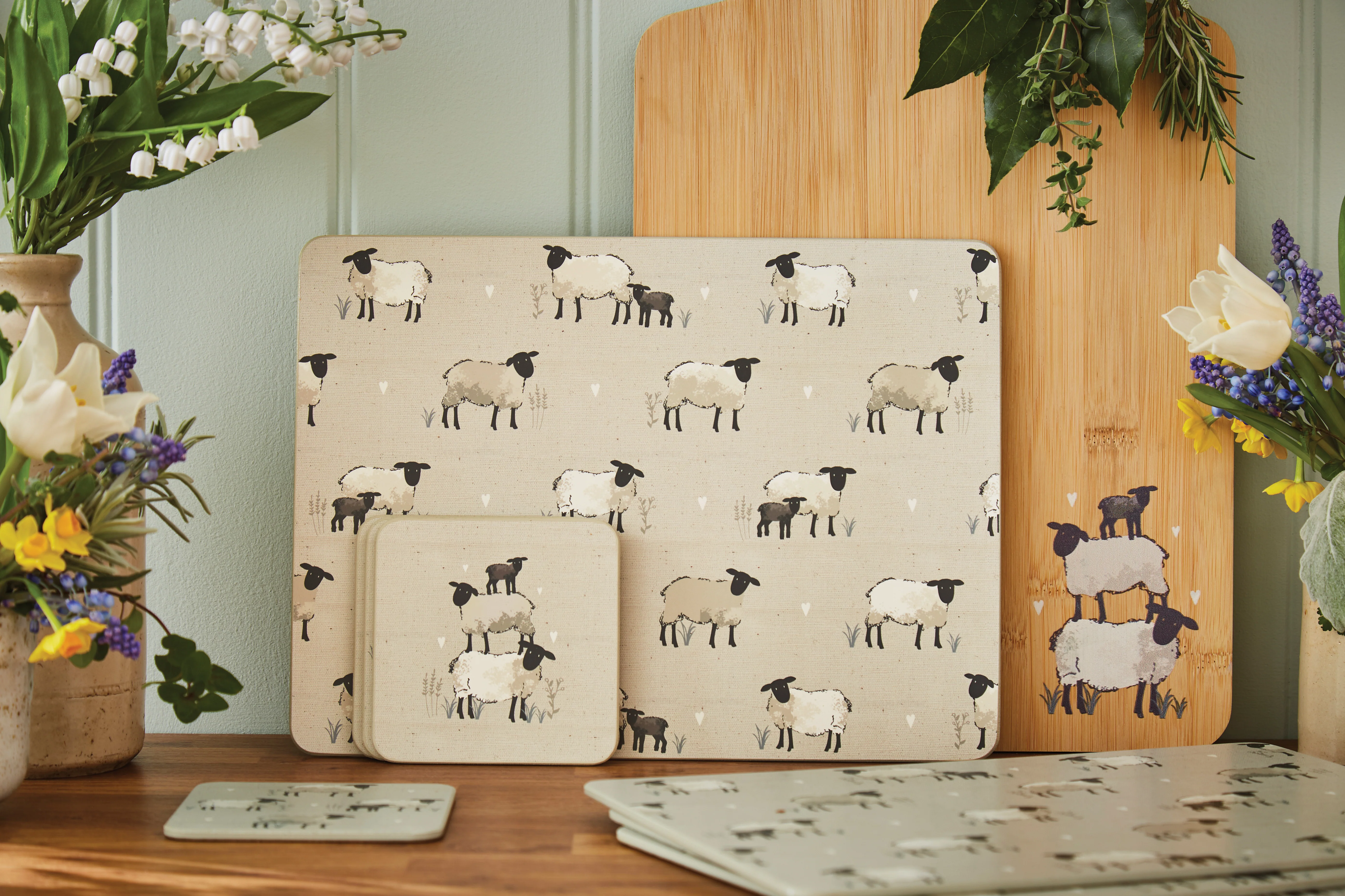 Cooksmart HIGHLAND SHEEP - SET OF 4 PLACEMATS - Image 2