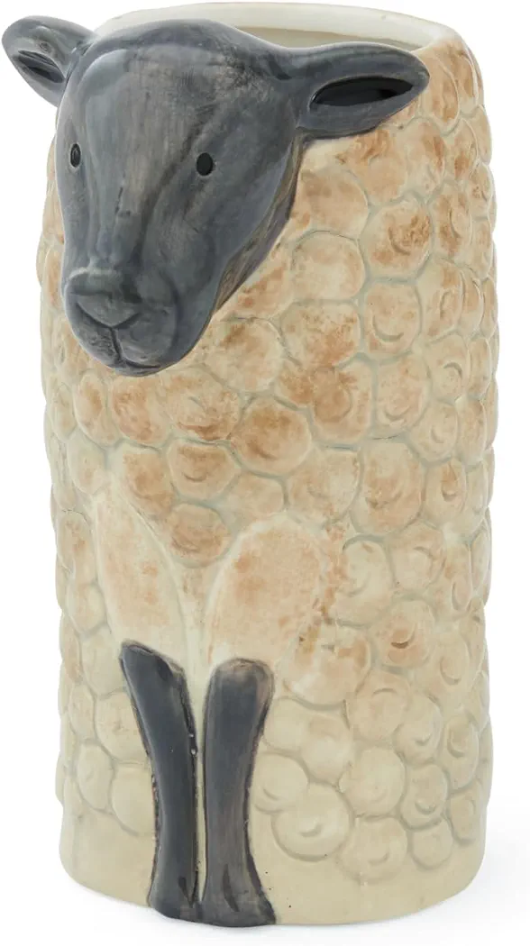 Cooksmart Highland Sheep Utensil Pot/ Vase - Image 2