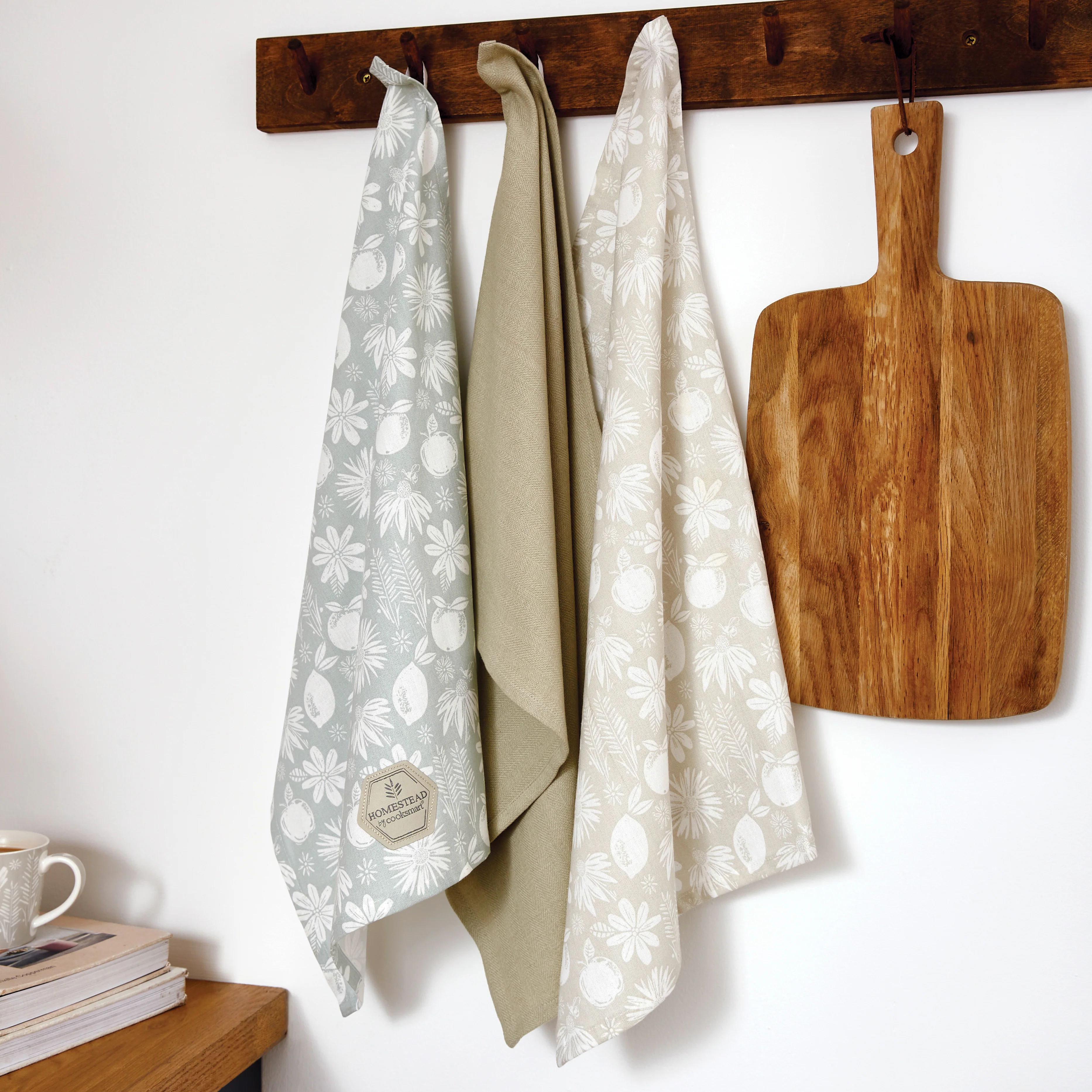 Cooksmart Homestead 3 Pack Tea Towels - Image 3