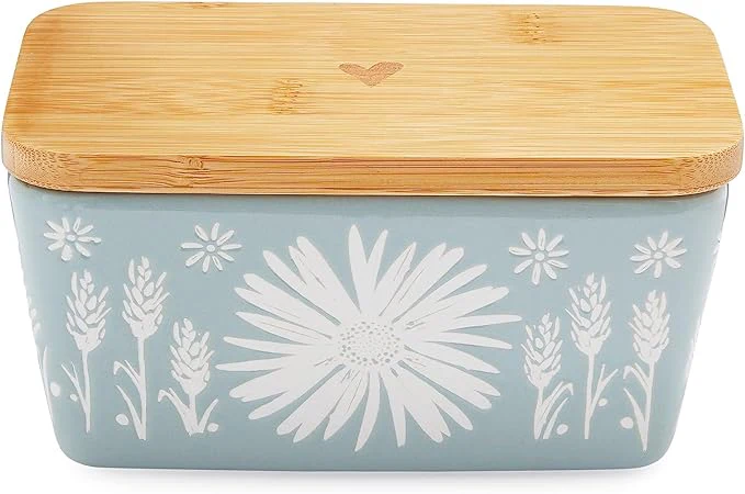 Cooksmart Homestead Ceramic Butter Dish - Image 3