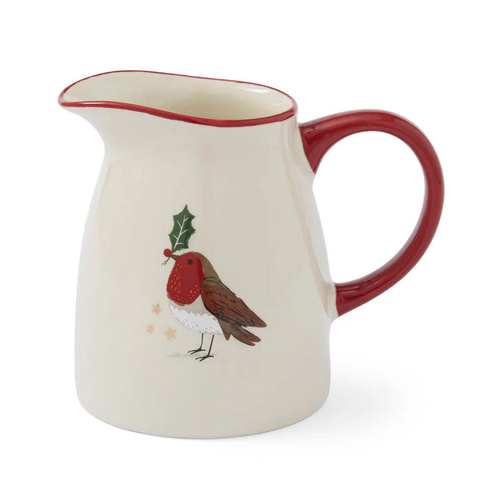 Cooksmart Xmas Robin Retreat - Ceramic Jug Large