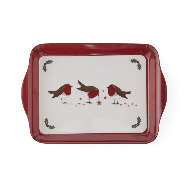 Cooksmart Xmas Robins Retreat - Scatter Tray