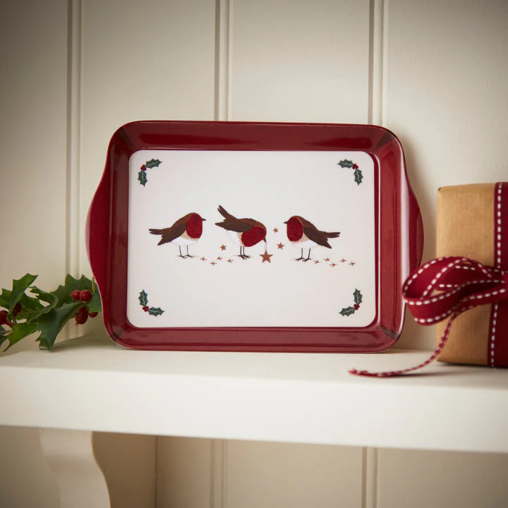 Cooksmart Xmas Robins Retreat - Scatter Tray - Image 2