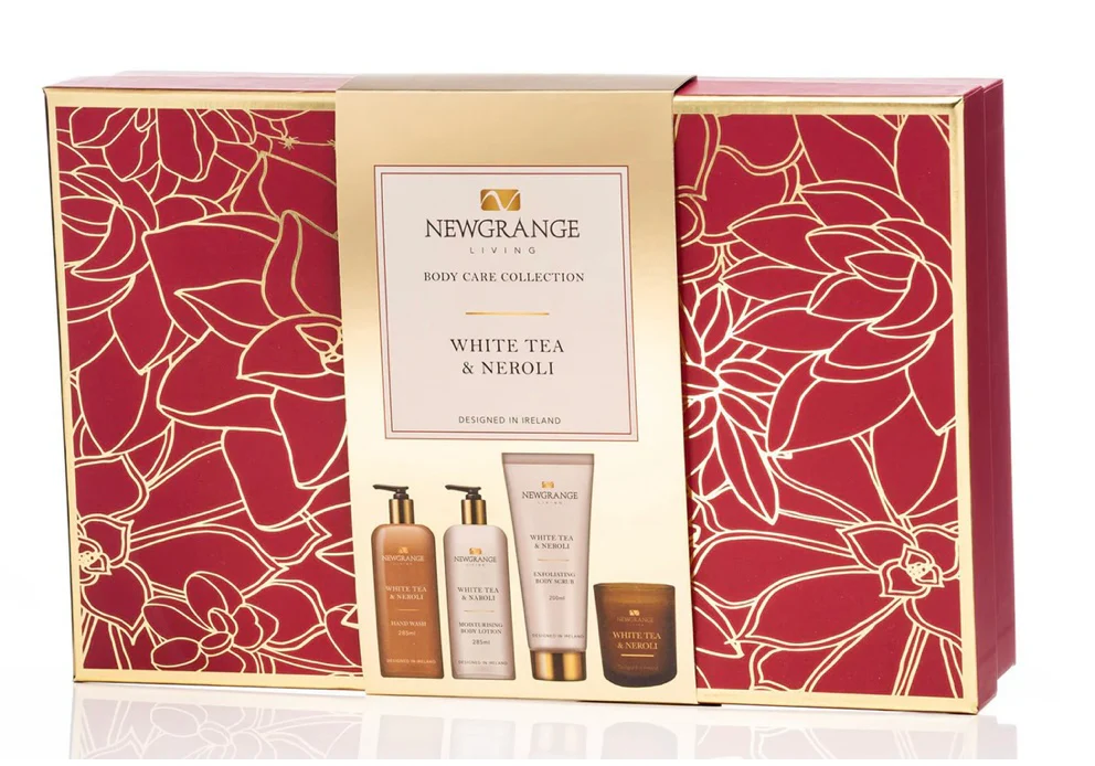 Newgrange Luxury Body Care Set of Four - White Tea and Neroli
