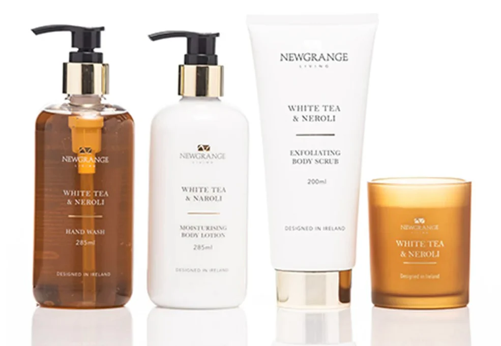 Newgrange Luxury Body Care Set of Four - White Tea and Neroli - Image 2